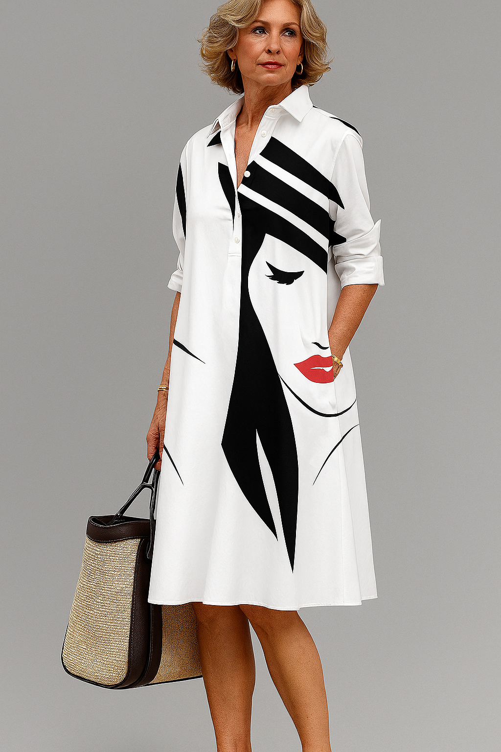 Yvette | Vestito Midi Confortevole