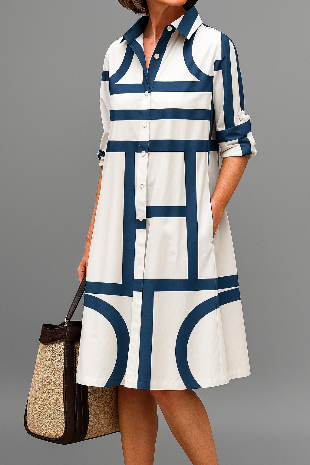 Sienna | Elegante vestito midi