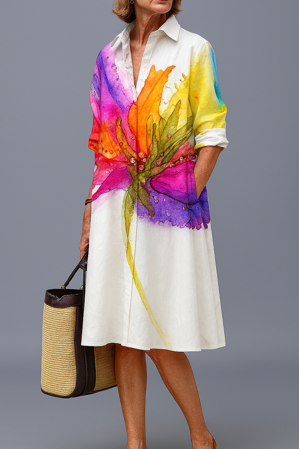 Bridget | Elegante vestito midi