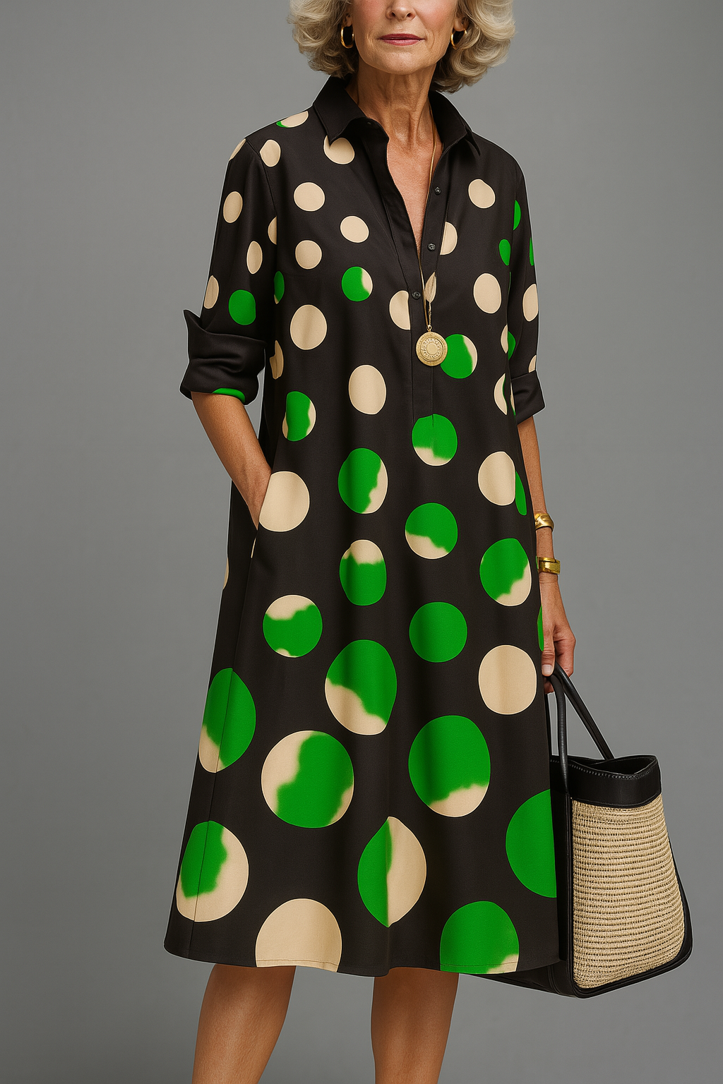 Loretta | Elegante vestito midi